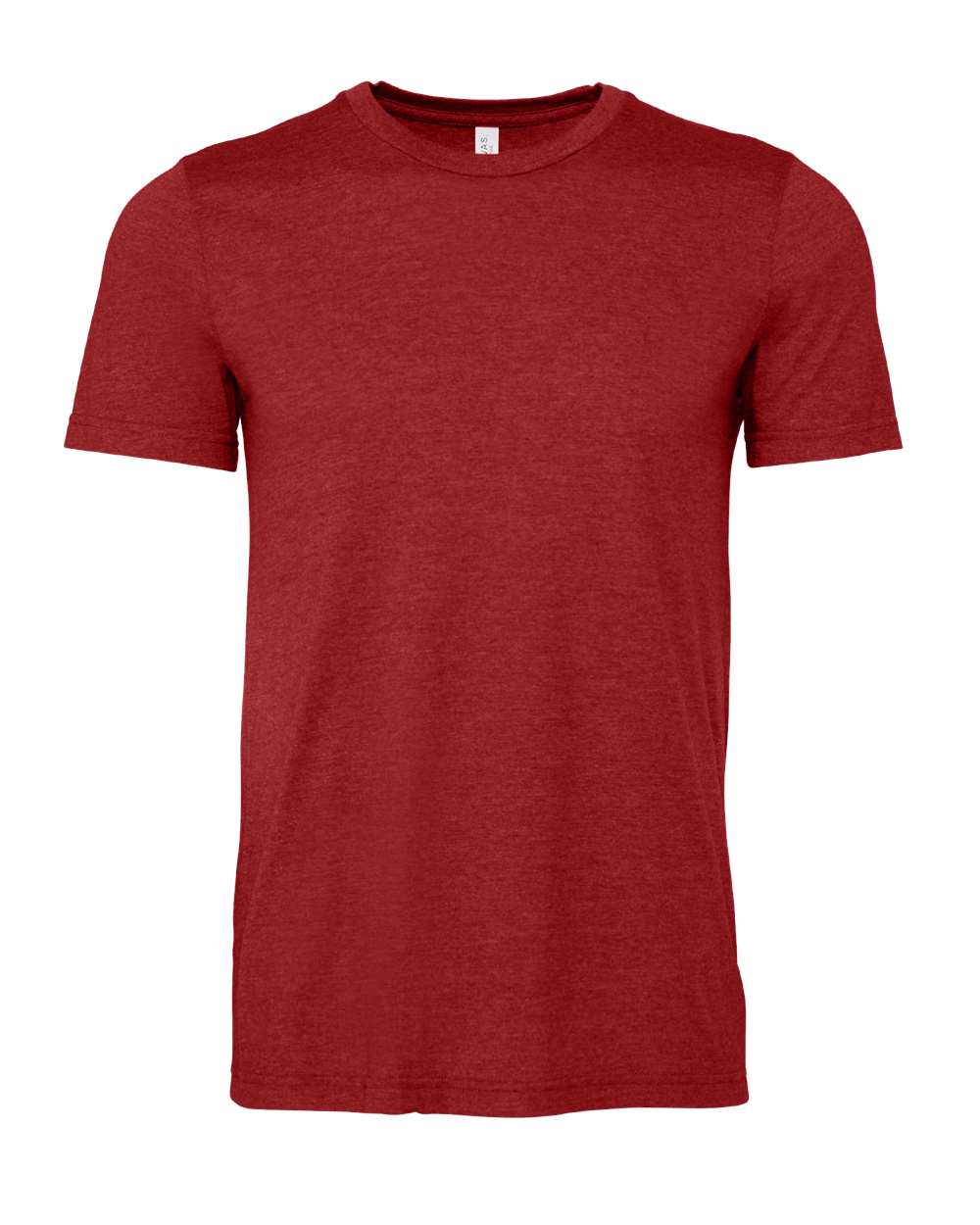 BELLA + CANVAS 3001CVC, T-Shirts - Premium, Heather Canvas Red