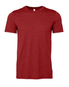 BELLA + CANVAS 3001CVC, T-Shirts - Premium, Heather Canvas Red