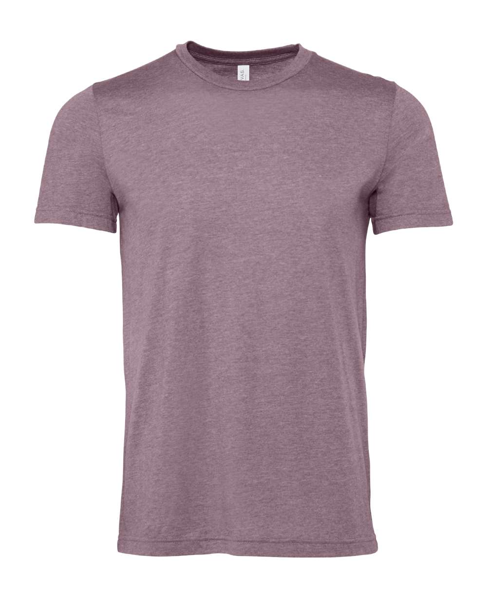BELLA + CANVAS 3001CVC, T-Shirts - Premium, Heather Purple