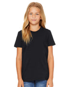 BELLA + CANVAS 3001Y, T-Shirts - Premium, Vintage Black
