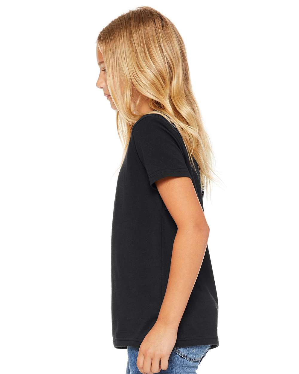 BELLA + CANVAS 3001Y, T-Shirts - Premium, Vintage Black