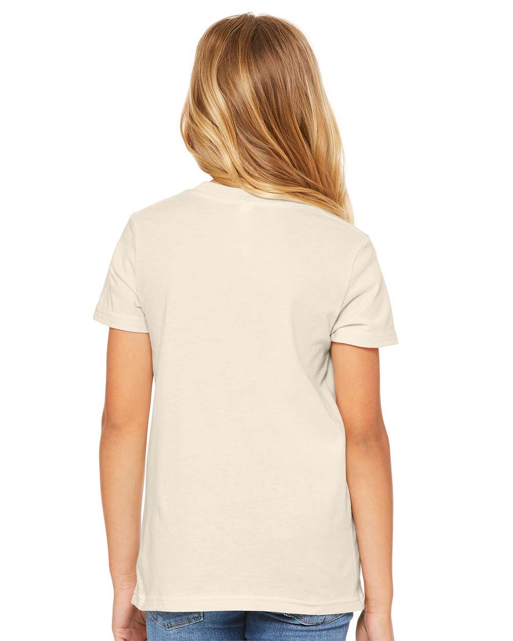 BELLA + CANVAS 3001Y, T-Shirts - Premium, Natural