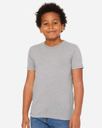 BELLA + CANVAS 3413Y, T-Shirts - Premium, Athletic Grey Triblend
