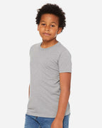 BELLA + CANVAS 3413Y, T-Shirts - Premium, Athletic Grey Triblend