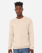 BELLA + CANVAS 3945, Fleece - Premium - Crew, Heather Dust