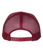 YP Classics 6606, Retro Trucker Cap, Cranberry