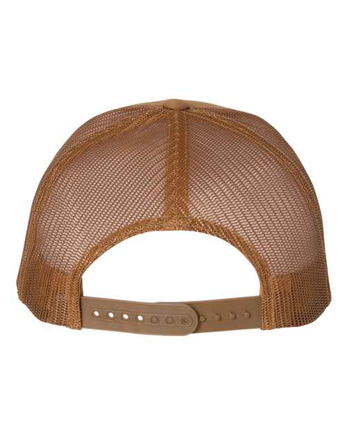 YP Classics 6606, Retro Trucker Cap, Caramel