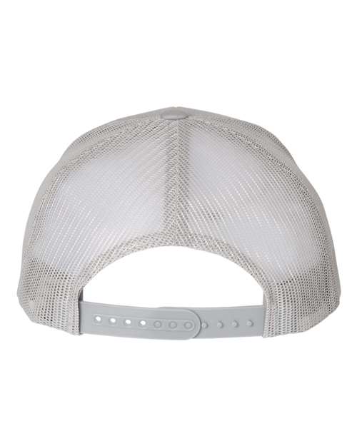 YP Classics 6606, Retro Trucker Cap, Silver