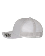 YP Classics 6606, Retro Trucker Cap, Silver