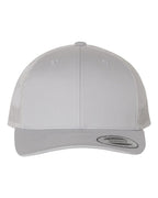 YP Classics 6606, Retro Trucker Cap, Silver
