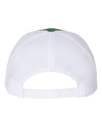 YP Classics 6606, Retro Trucker Cap, Evergreen/ White