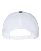YP Classics 6606, Retro Trucker Cap, Evergreen/ White