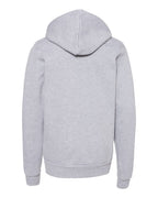 BELLA + CANVAS 3719Y, Fleece - Premium - Hood, Athletic Heather