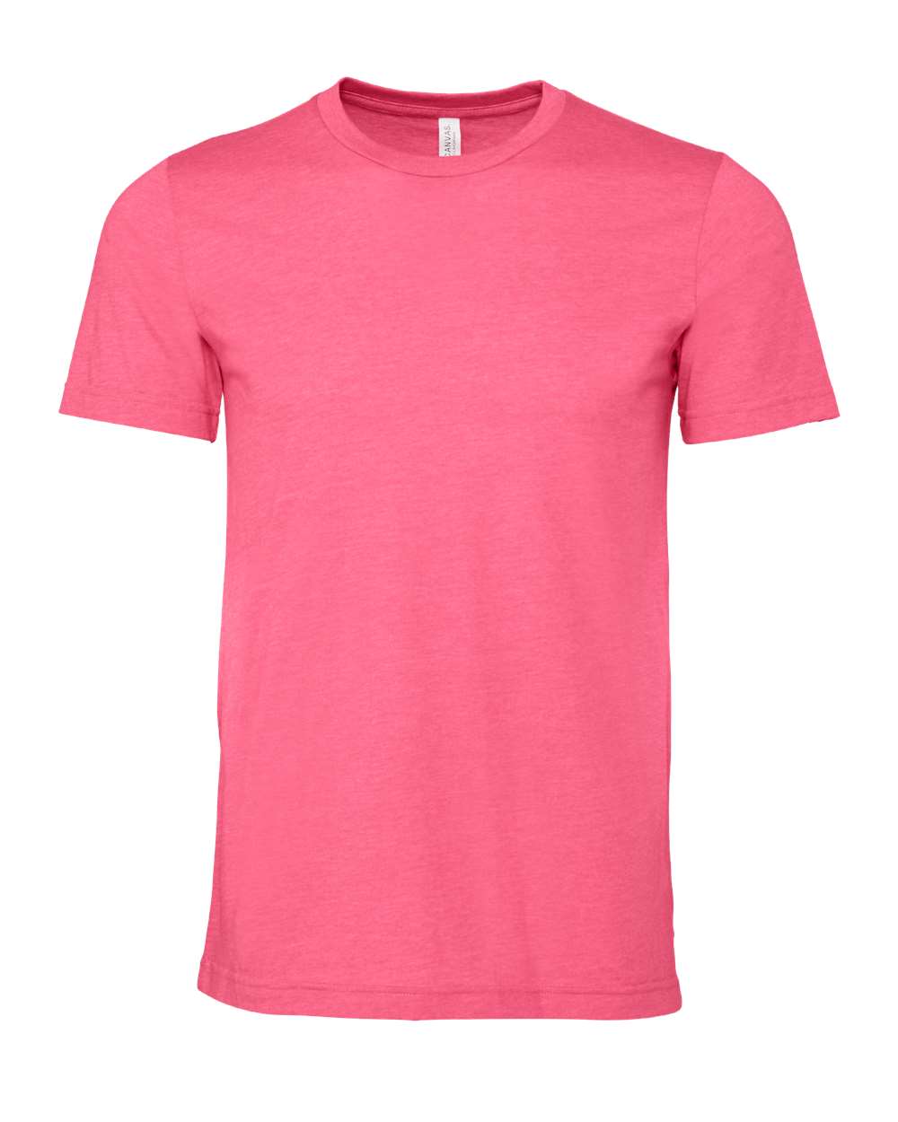 BELLA + CANVAS 3001CVC, T-Shirts - Premium, Heather Charity Pink