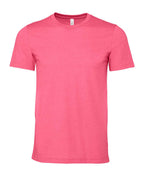 BELLA + CANVAS 3001CVC, T-Shirts - Premium, Heather Charity Pink