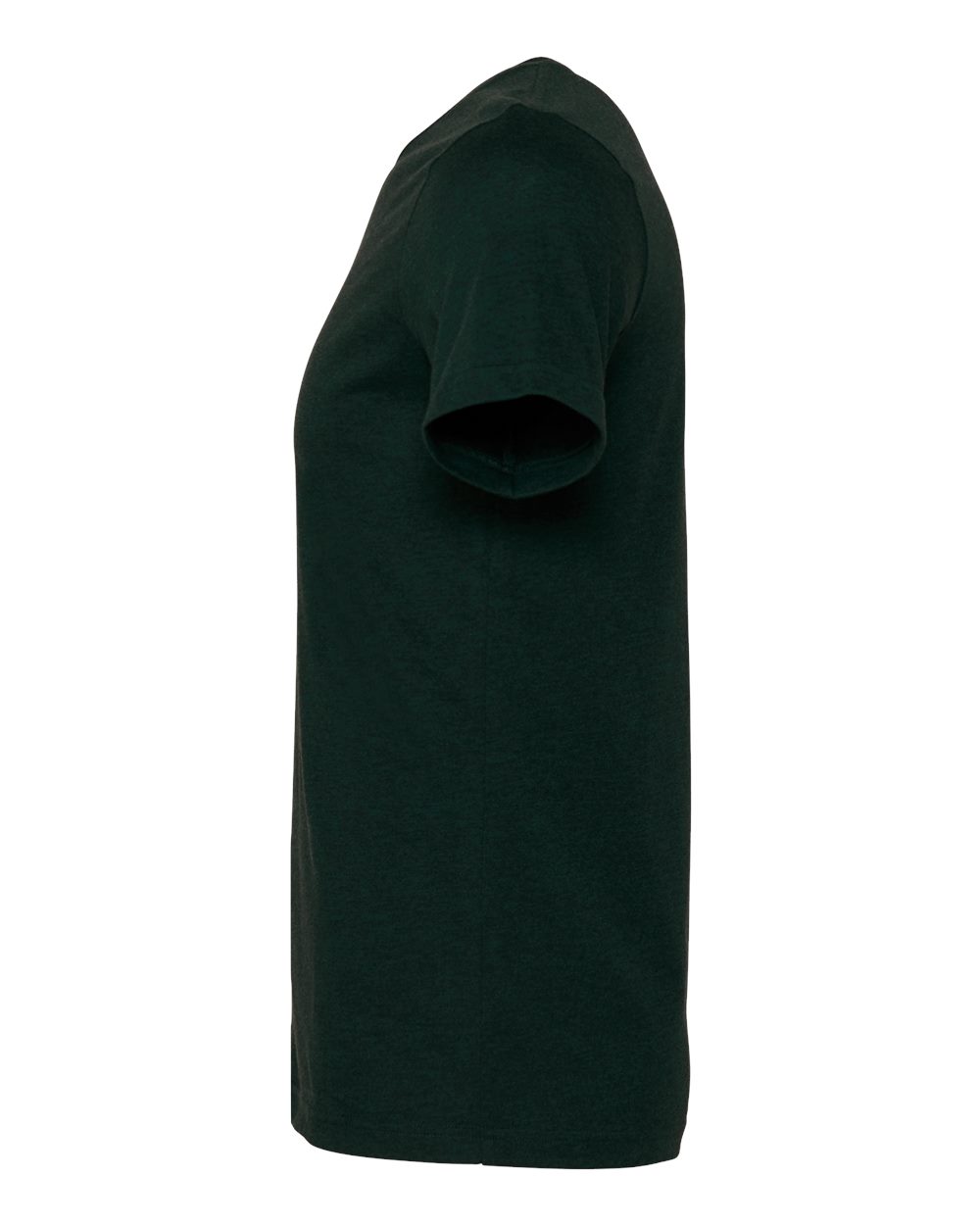 BELLA + CANVAS 3001CVC, T-Shirts - Premium, Heather Emerald