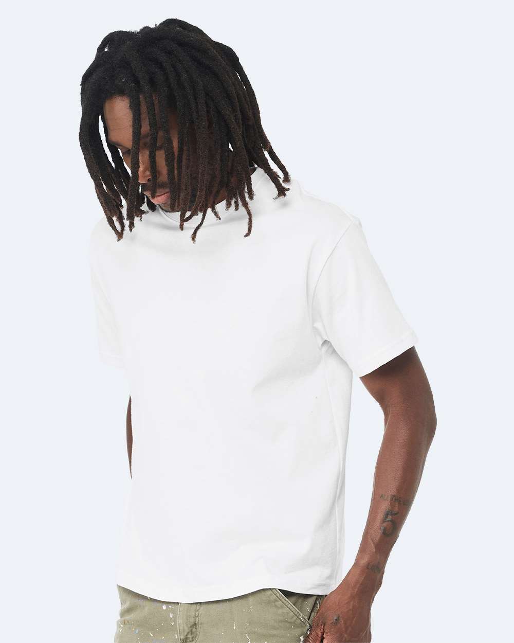 BELLA + CANVAS 3010, T-Shirts - Premium, White