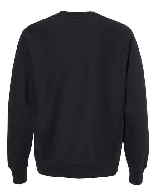Independent Trading Co. IND5000C, Unisex Legend Premium Heavyweight Cross-grain Crewneck Sweatshirt, Black