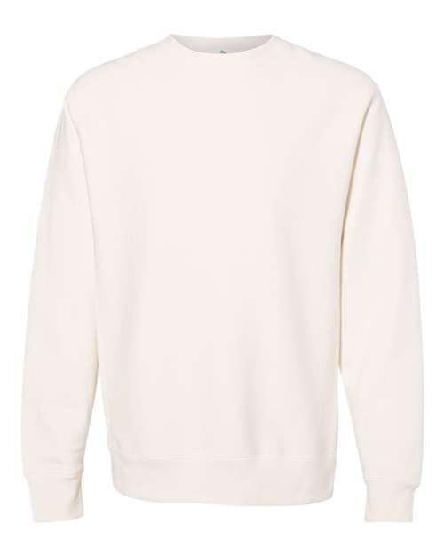 Independent Trading Co. IND5000C, Unisex Legend Premium Heavyweight Cross-grain Crewneck Sweatshirt, Bone