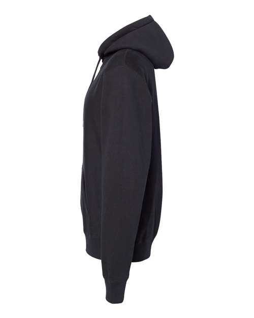 Independent Trading Co. IND5000P, Unisex Legend Premium Heavyweight Cross-grain Hooded Sweatshirt, Black