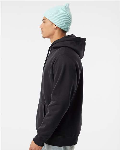 Independent Trading Co. IND5000P, Unisex Legend Premium Heavyweight Cross-grain Hooded Sweatshirt, Black