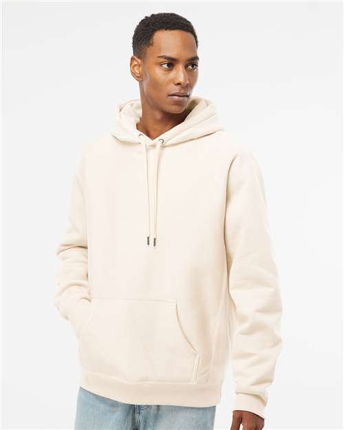 Independent Trading Co. IND5000P, Unisex Legend Premium Heavyweight Cross-grain Hooded Sweatshirt, Bone