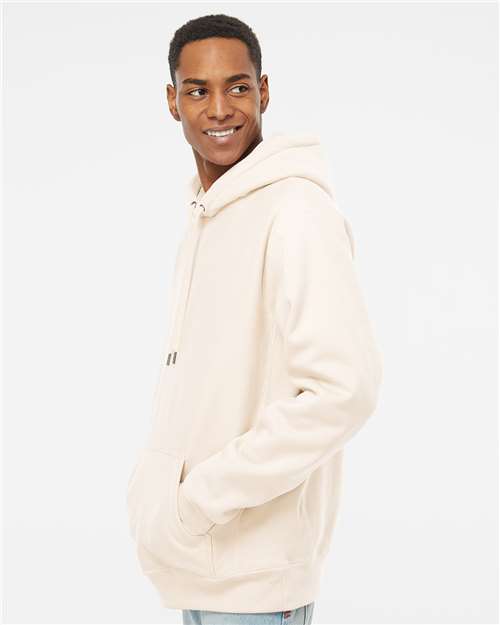 Independent Trading Co. IND5000P, Unisex Legend Premium Heavyweight Cross-grain Hooded Sweatshirt, Bone