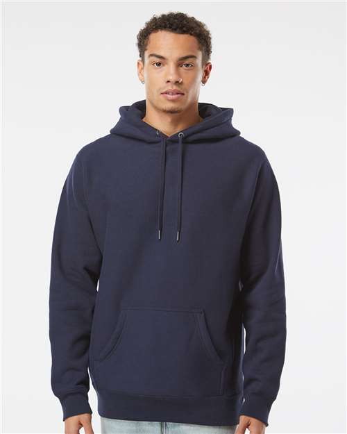 Independent Trading Co. IND5000P, Unisex Legend Premium Heavyweight Cross-grain Hooded Sweatshirt, Classic Navy