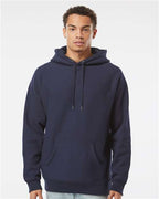 Independent Trading Co. IND5000P, Unisex Legend Premium Heavyweight Cross-grain Hooded Sweatshirt, Classic Navy