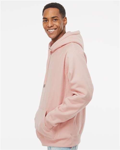 Independent Trading Co. IND5000P, Unisex Legend Premium Heavyweight Cross-grain Hooded Sweatshirt, Dusty Pink