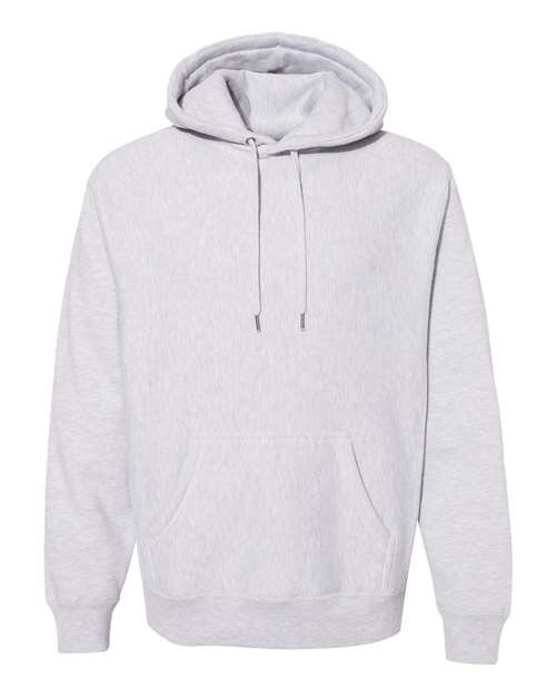 Independent Trading Co. IND5000P, Unisex Legend Premium Heavyweight Cross-grain Hooded Sweatshirt, Grey Heather