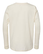 BELLA + CANVAS 3501Y, T-Shirts - Long Sleeve, Natural