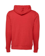 BELLA + CANVAS 3719, Fleece - Premium - Hood, Heather Red