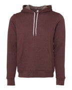 BELLA + CANVAS 3719, Fleece - Premium - Hood, Heather Maroon