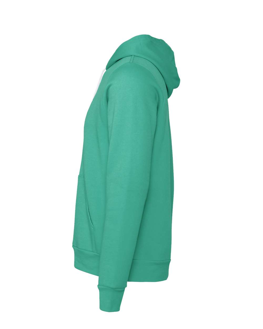 BELLA + CANVAS 3719, Fleece - Premium - Hood, Teal