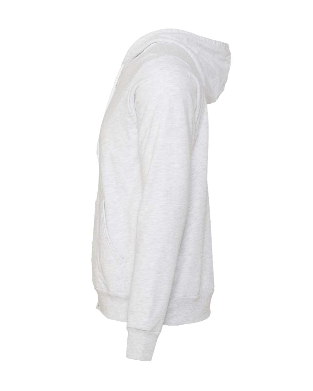 BELLA + CANVAS 3739, Fleece - Premium - Hood, Ash