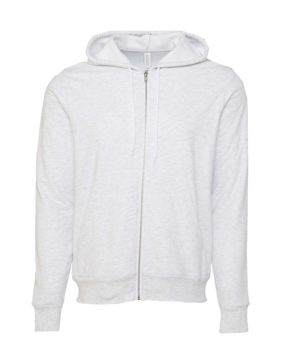BELLA + CANVAS 3739, Fleece - Premium - Hood, Ash