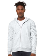 BELLA + CANVAS 3739, Fleece - Premium - Hood, Ash