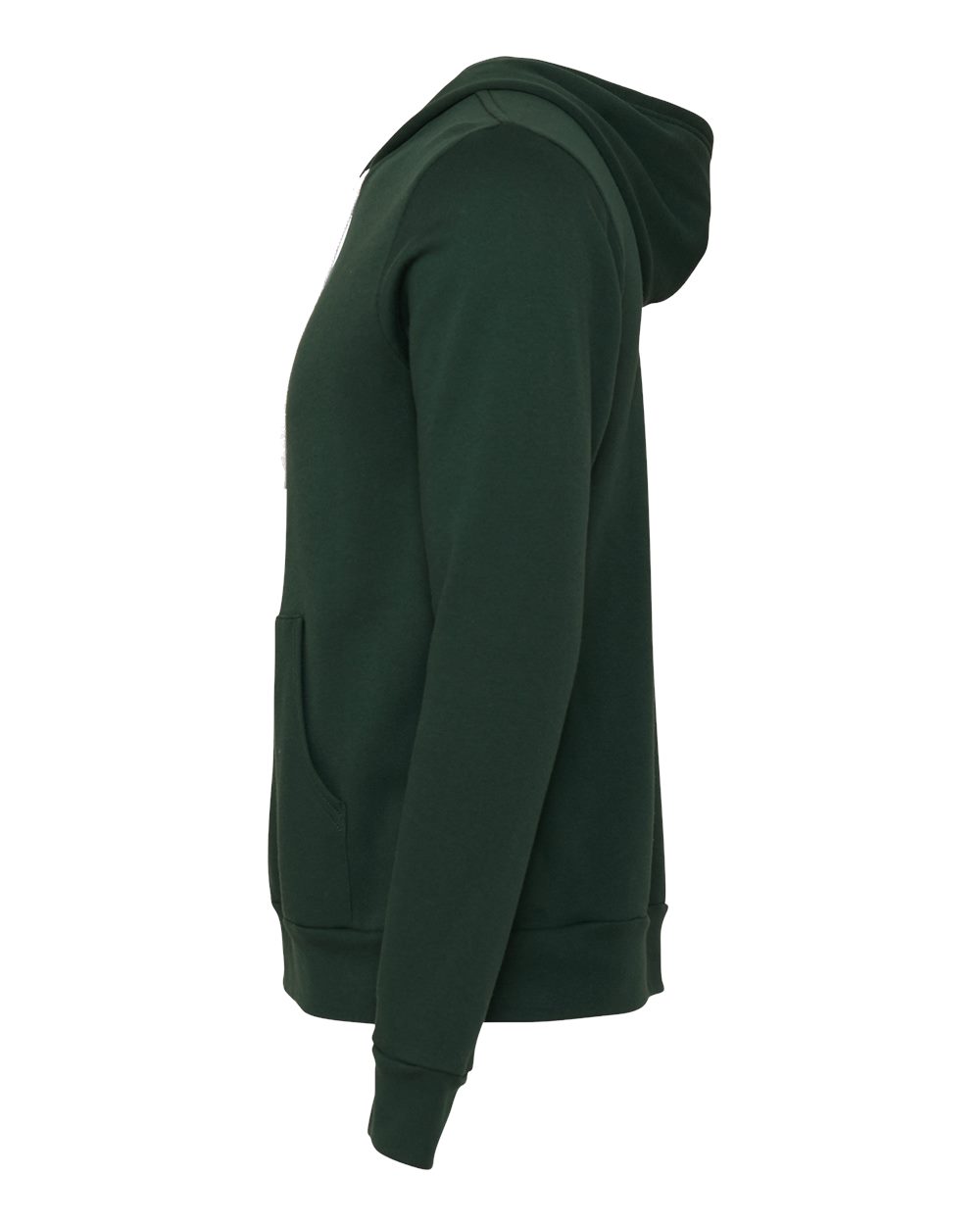 BELLA + CANVAS 3739, Fleece - Premium - Hood, Forest