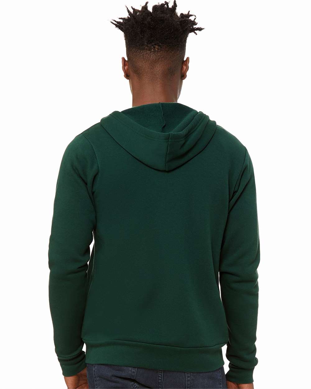 BELLA + CANVAS 3739, Fleece - Premium - Hood, Forest