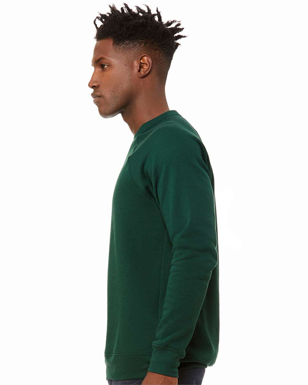 BELLA + CANVAS 3901, Fleece - Premium - Crew, Forest