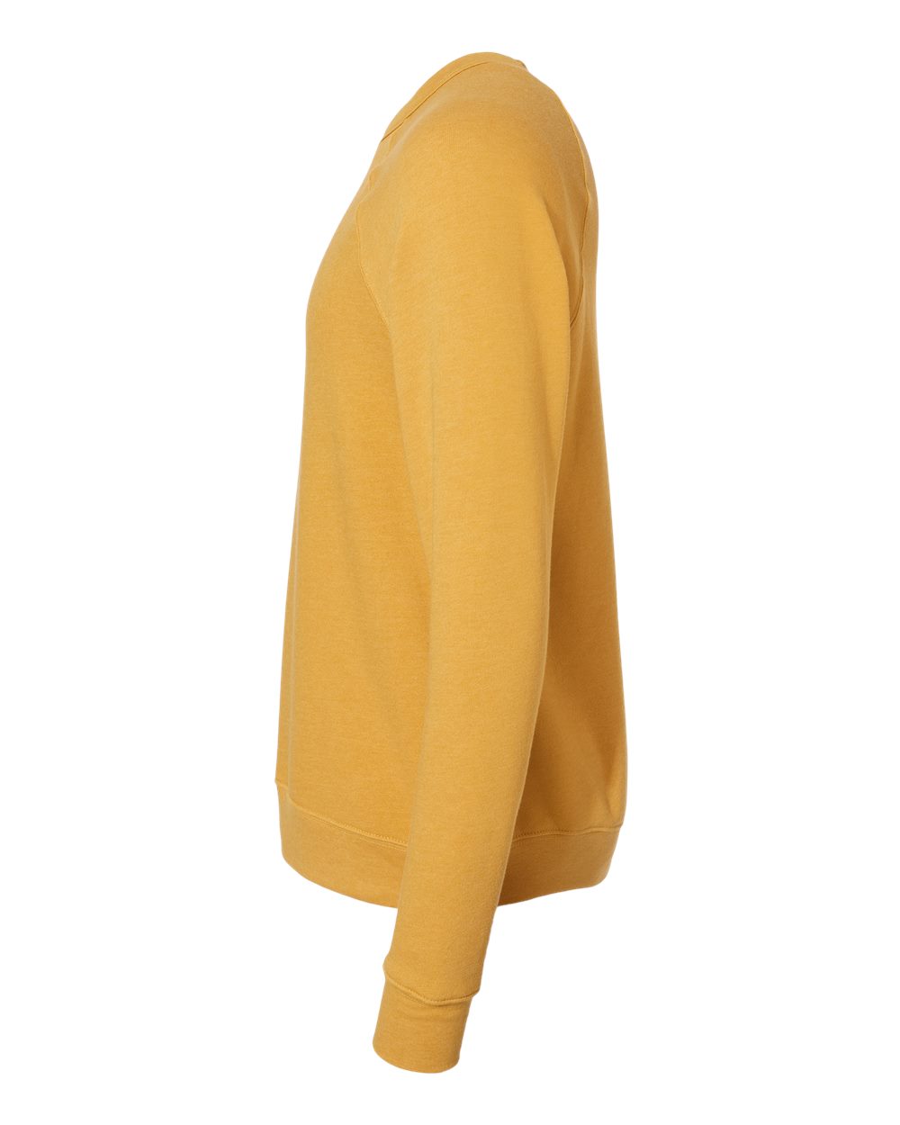 BELLA + CANVAS 3901, Fleece - Premium - Crew, Heather Mustard