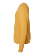 BELLA + CANVAS 3901, Fleece - Premium - Crew, Heather Mustard