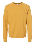 BELLA + CANVAS 3901, Fleece - Premium - Crew, Heather Mustard