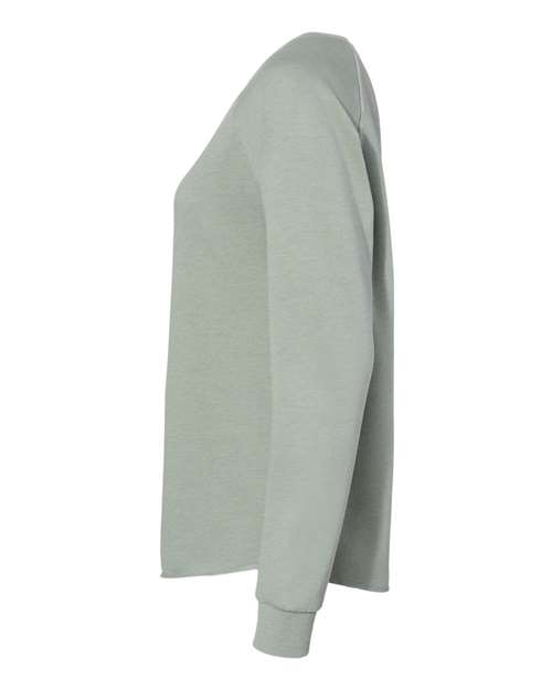 Independent Trading Co. PRM2000, Women's California Wave Wash Crewneck Sweatshirt, Sage