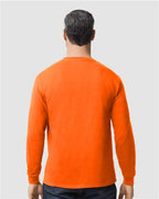 Gildan 5400, Unisex Heavy Cotton Long Sleeve T-shirt, Orange
