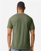 Gildan 64000CVC, Unisex Softstyle Cvc T-shirt, Cactus