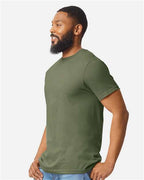 Gildan 64000CVC, Unisex Softstyle Cvc T-shirt, Cactus