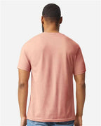 Gildan 8906, 64000cvc Unisex Softstyle Cvc T-shirt, Dusty Rose