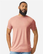 Gildan 64000CVC, Unisex Softstyle Cvc T-shirt, Dusty Rose